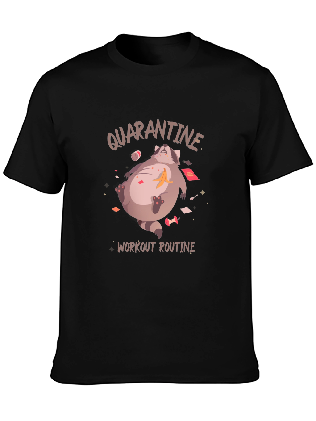 Quarantine Workout Routine T-Shirt
