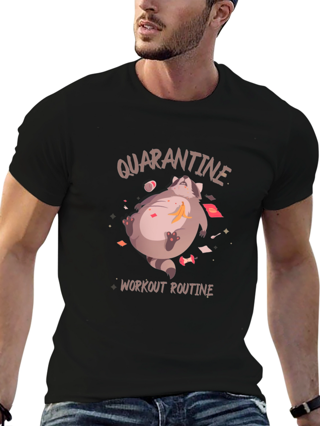 Quarantine Workout Routine T-Shirt