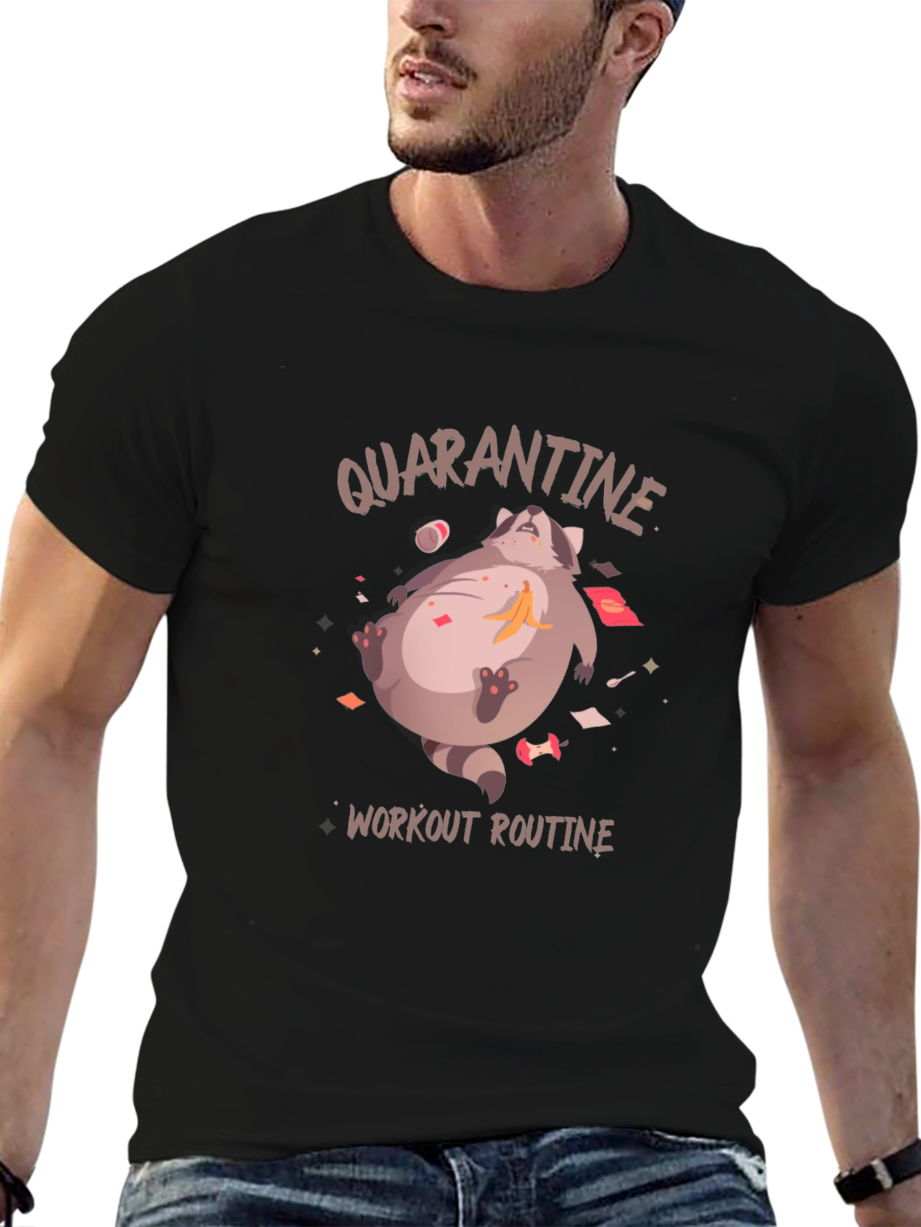 Quarantine Workout Routine T-Shirt