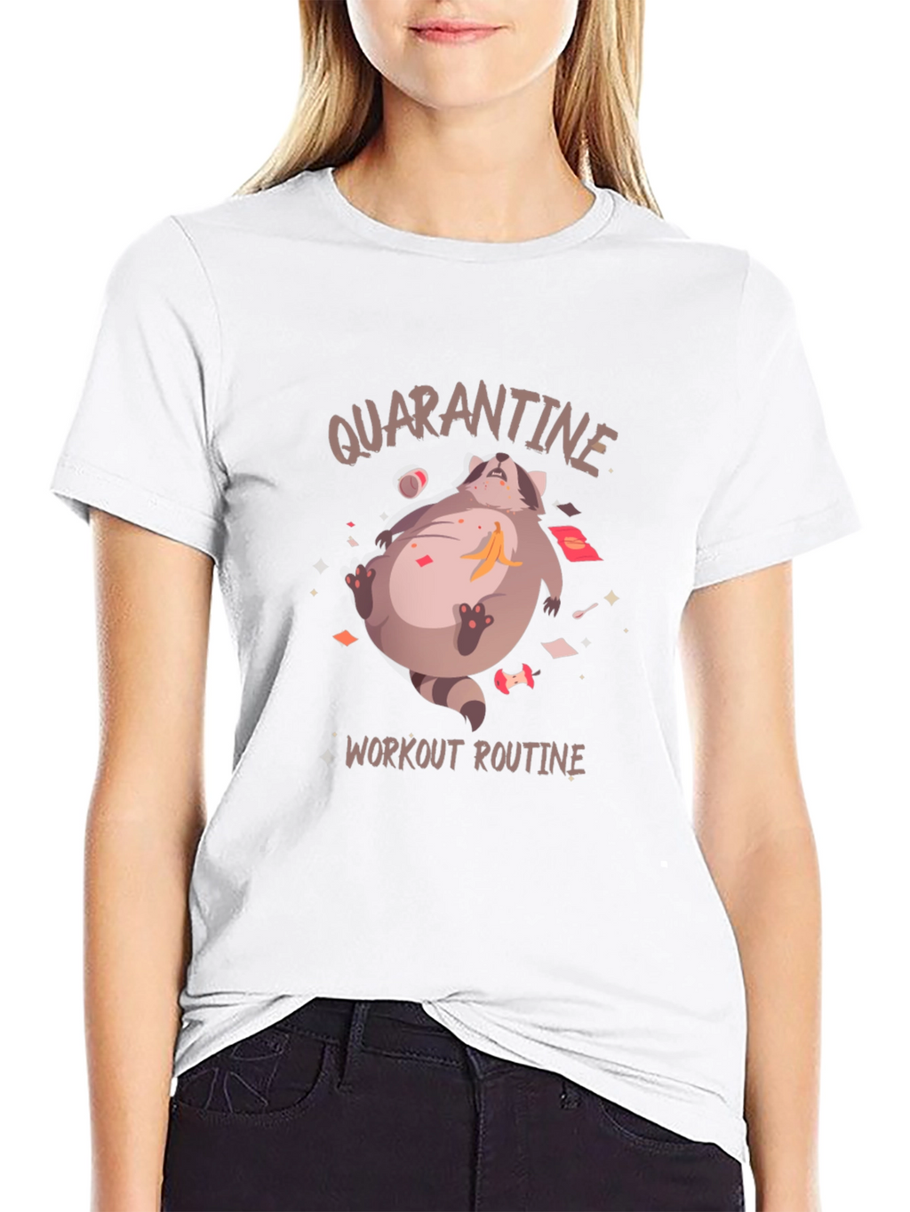 Quarantine Workout Routine T-Shirt