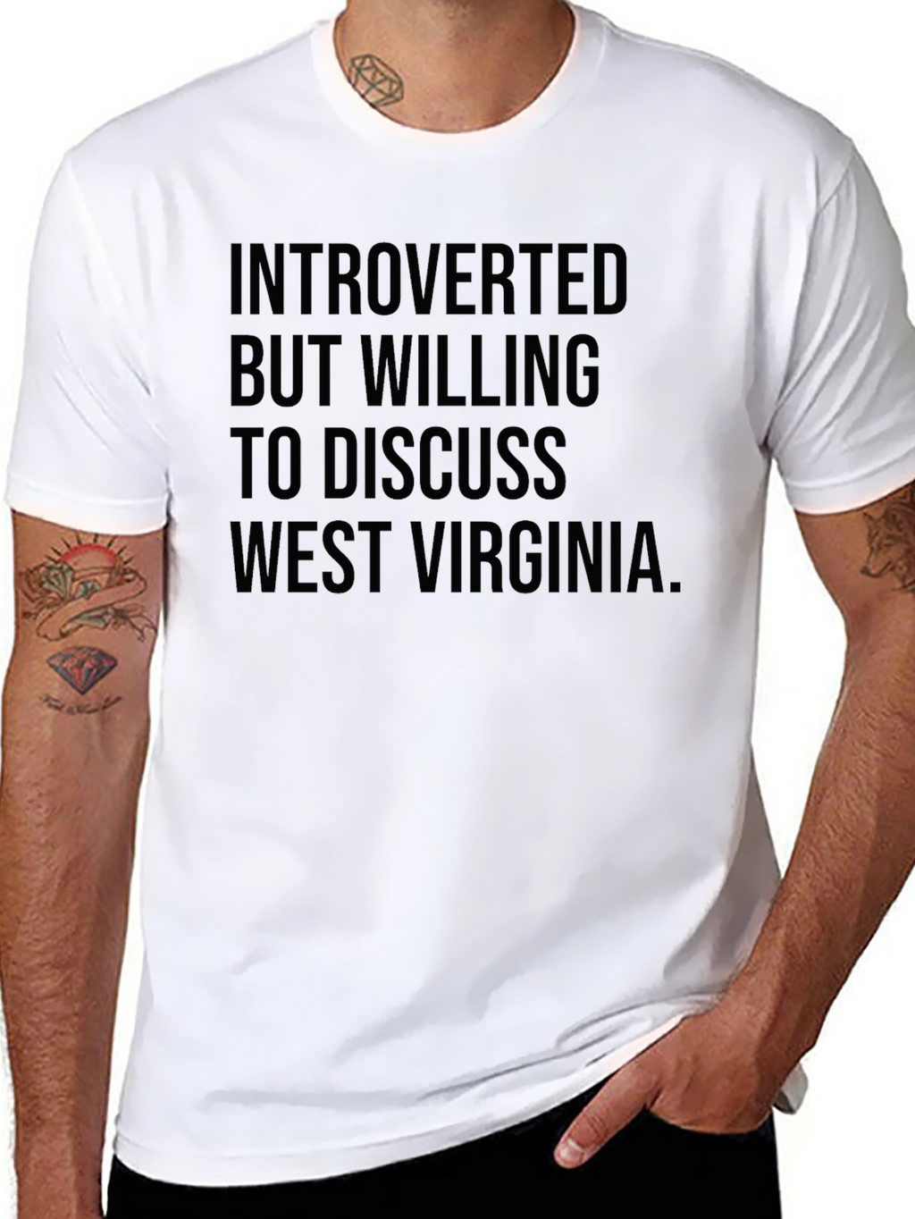 Introverted West Virginia T-Shirt