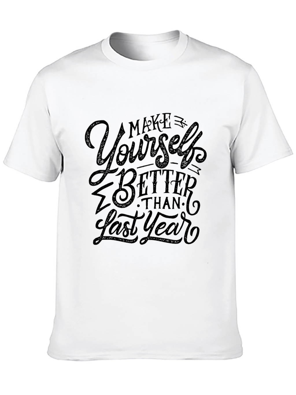 Motivational Graphic Tee - Make Yourself Better
