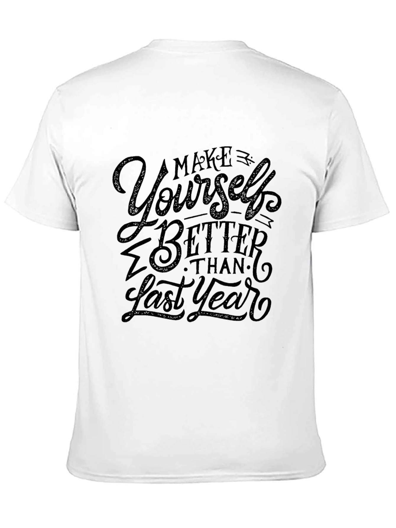 Motivational Graphic Tee - Make Yourself Better