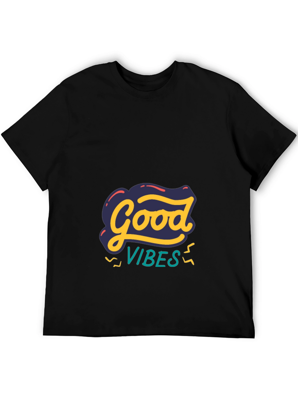 Good Vibes Graphic Tee - Stylish Comfort