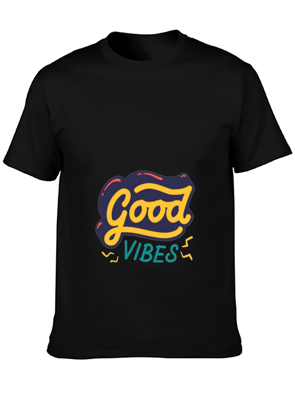 Good Vibes Graphic Tee - Stylish Comfort