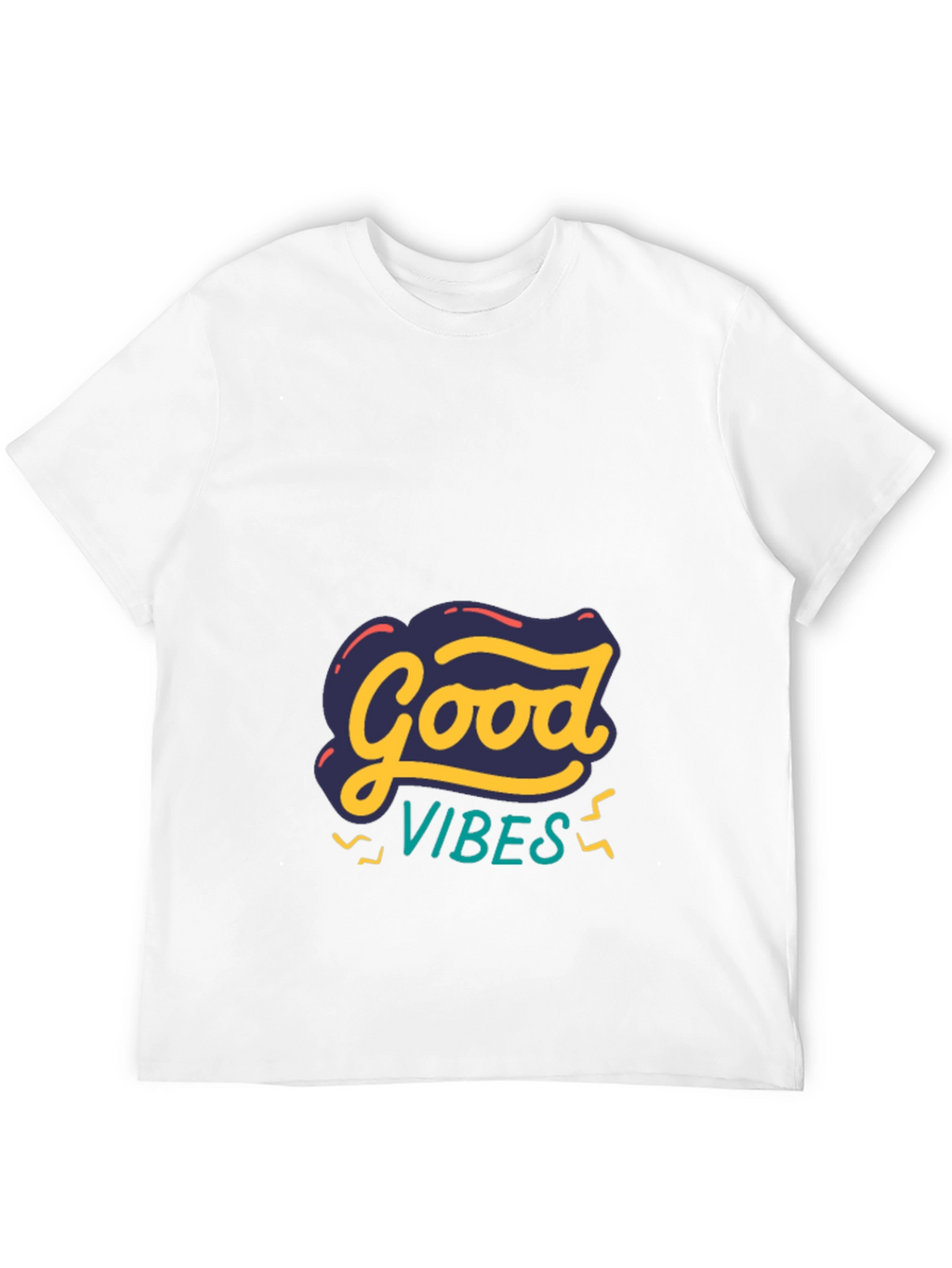 Good Vibes Graphic Tee - Stylish Comfort