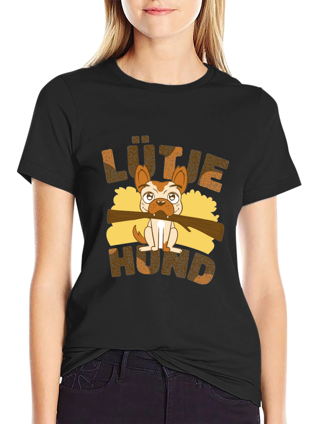 Lütje Hund Dog Graphic T-Shirt