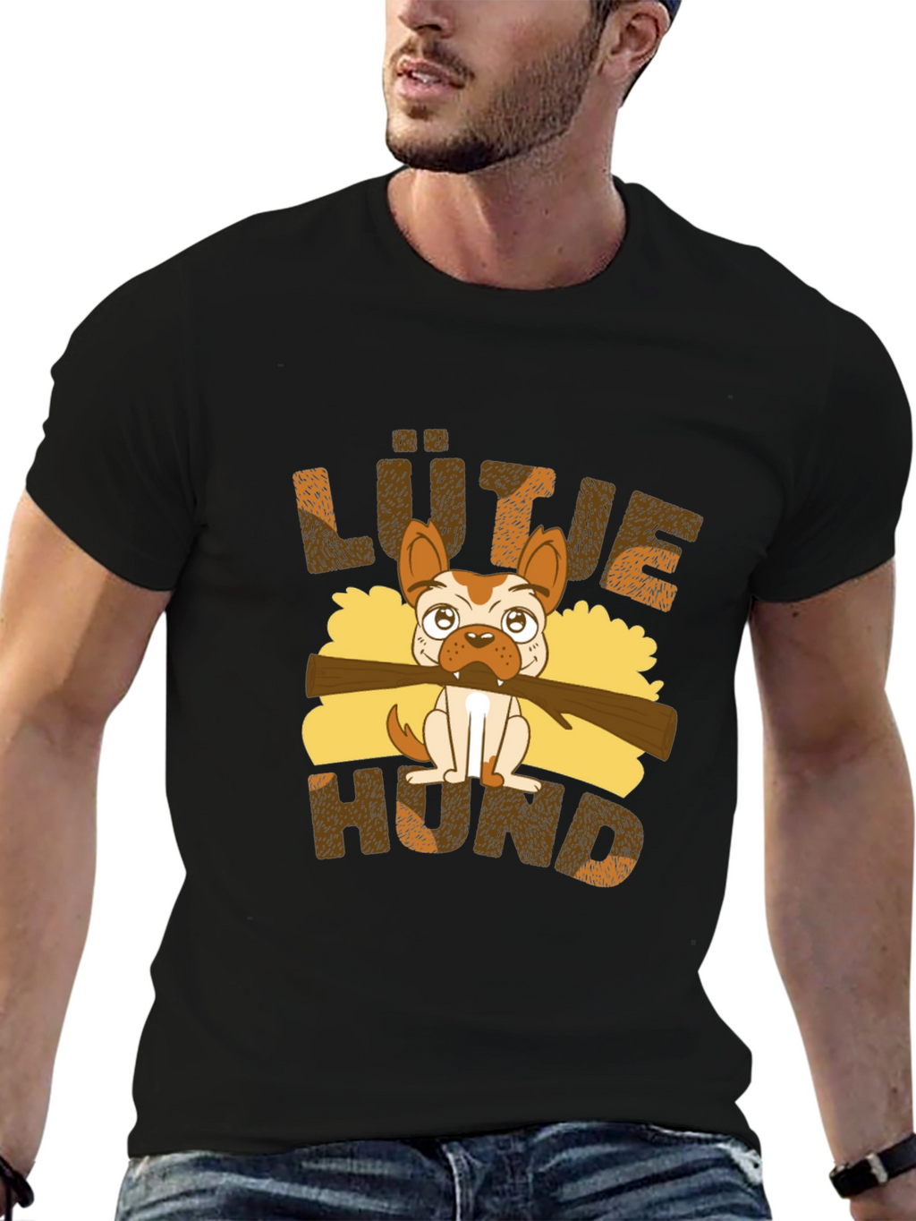 Lütje Hund Dog Graphic T-Shirt