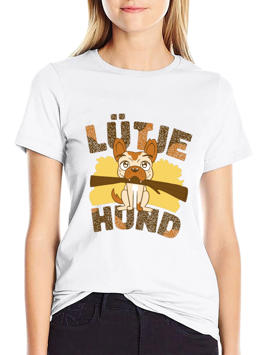 Lütje Hund Dog Graphic T-Shirt