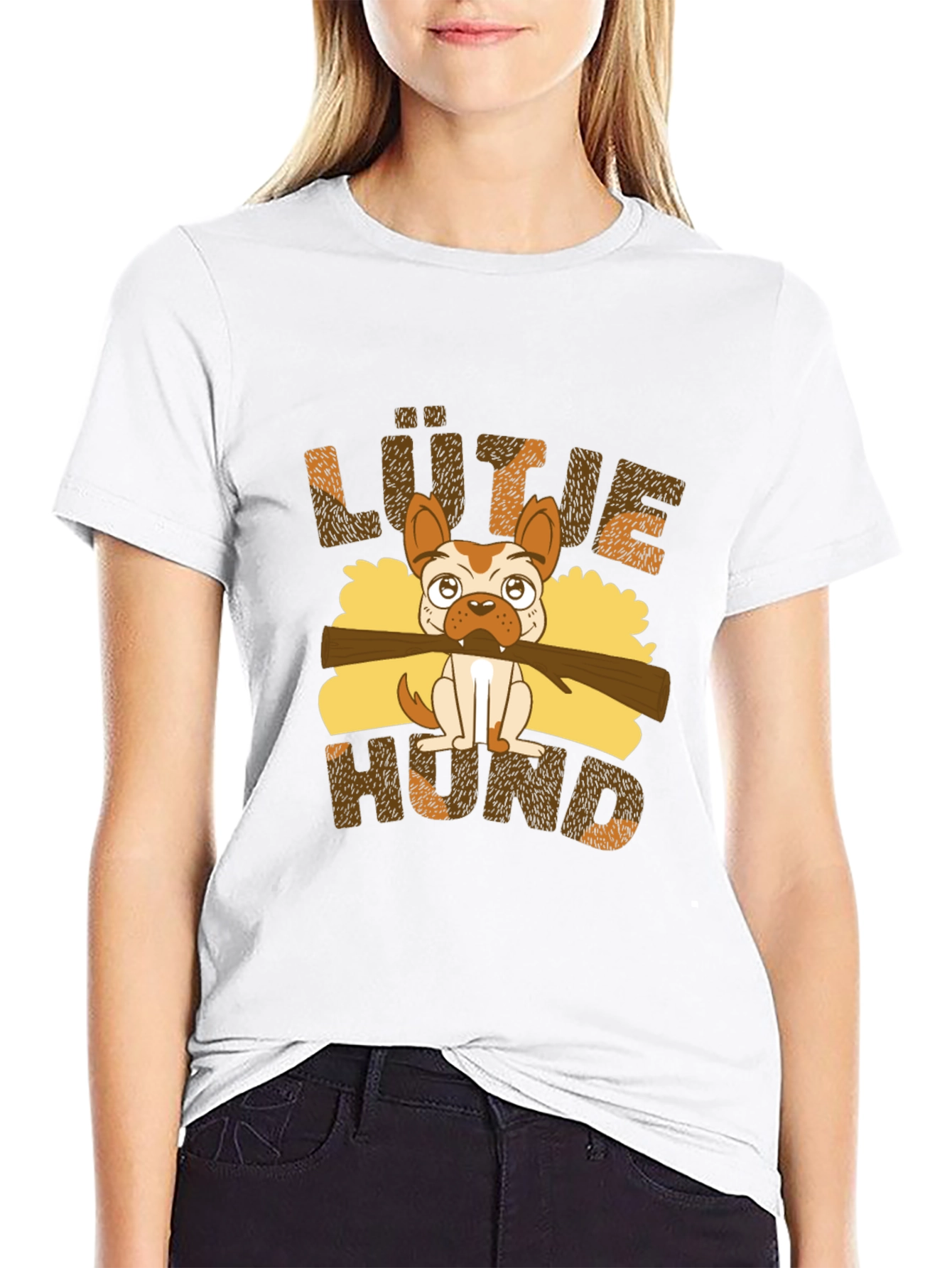 Lütje Hund Dog Graphic T-Shirt
