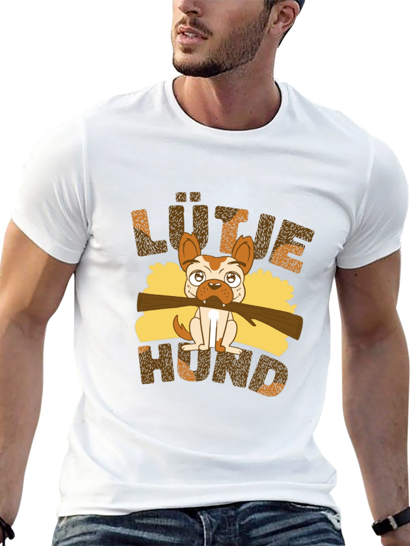 Lütje Hund Dog Graphic T-Shirt