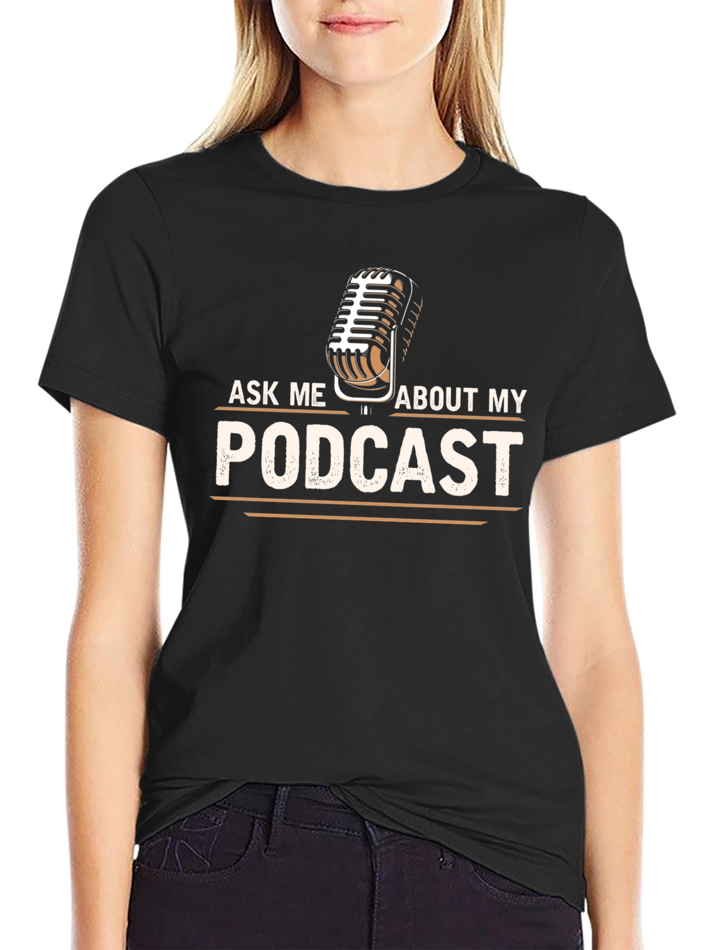 Ask Me About My Podcast T-Shirt