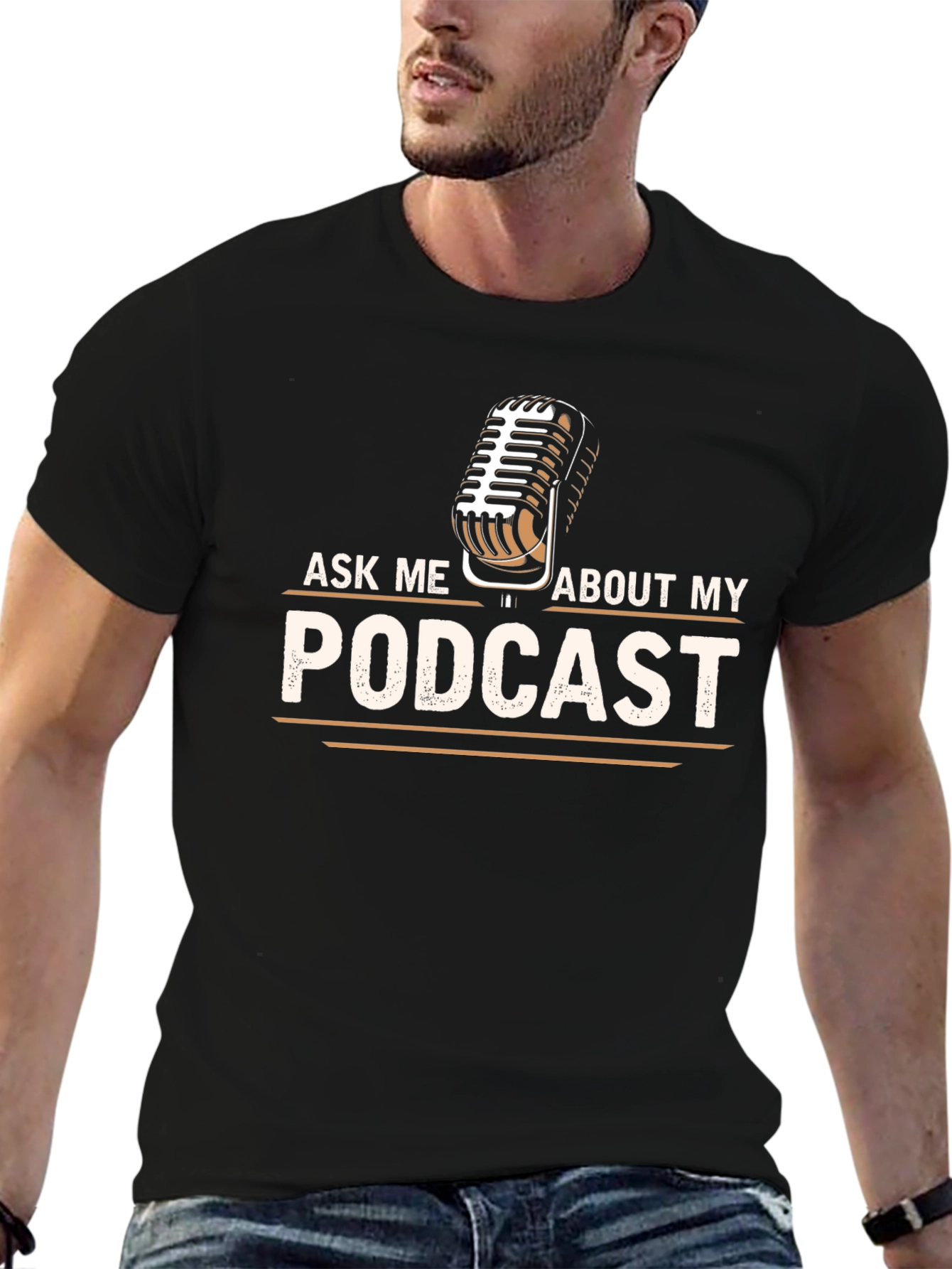 Ask Me About My Podcast T-Shirt