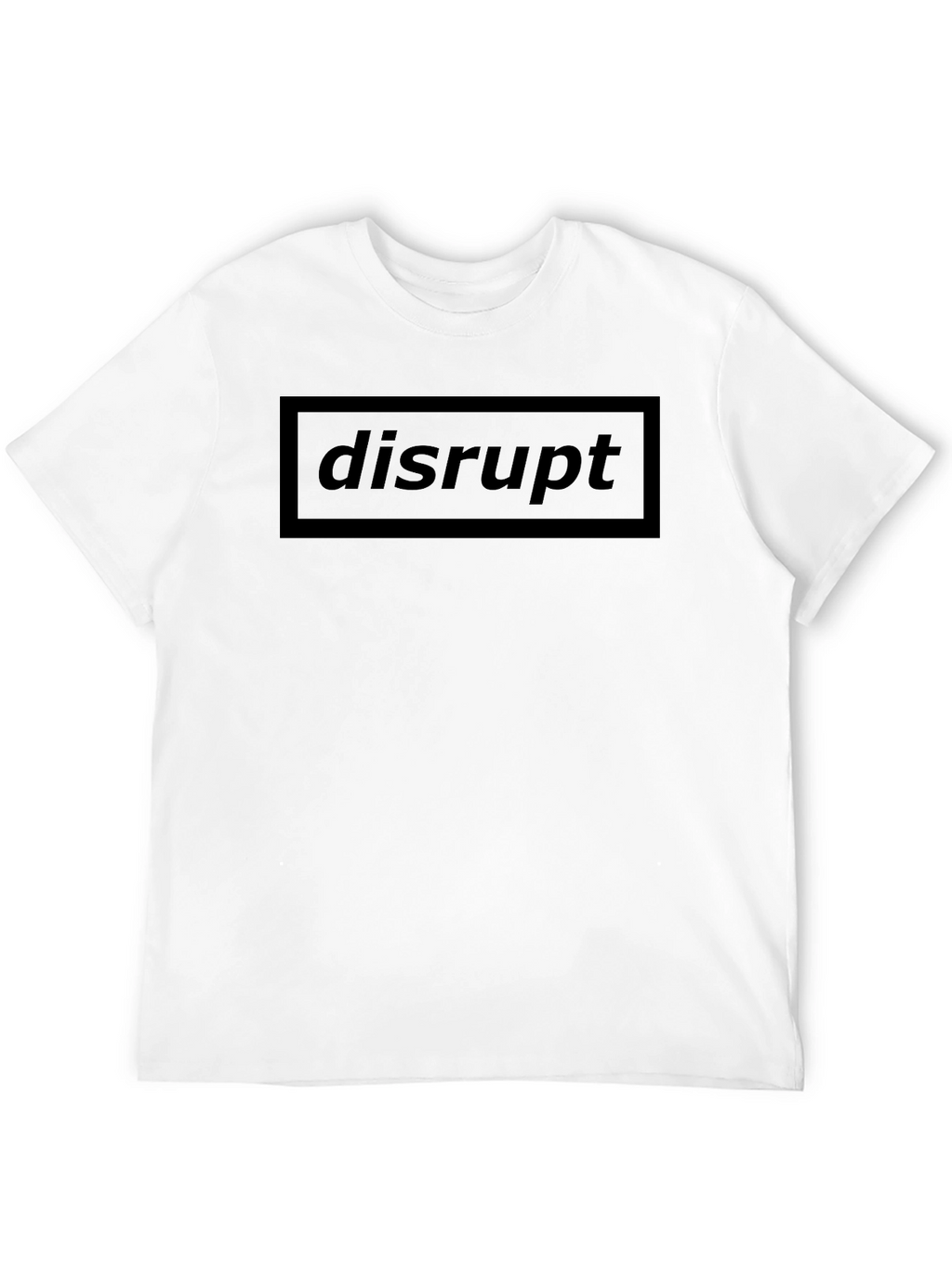 Disrupt Graphic Black T-Shirt - Menswear