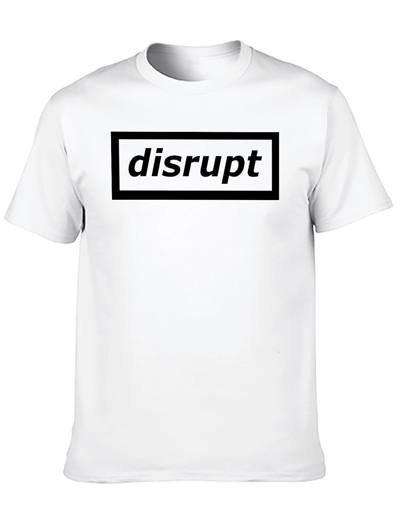 Disrupt Graphic Black T-Shirt - Menswear