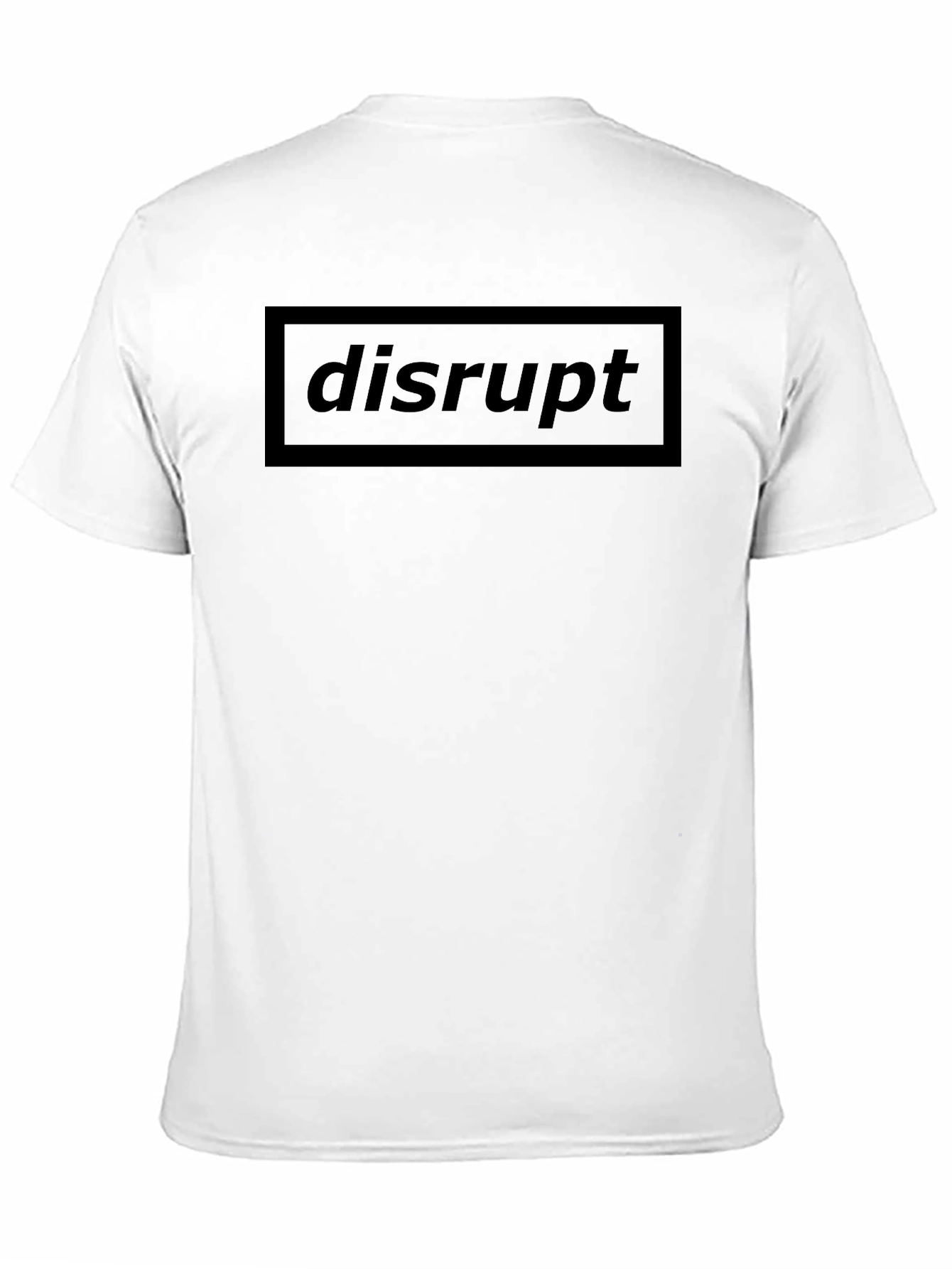 Disrupt Graphic Black T-Shirt - Menswear