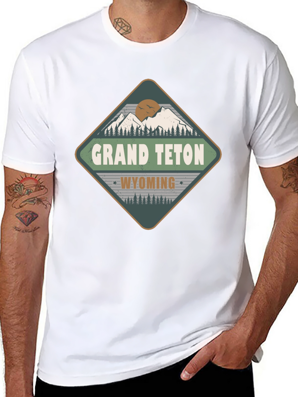 Grand Teton Wyoming Graphic Tee