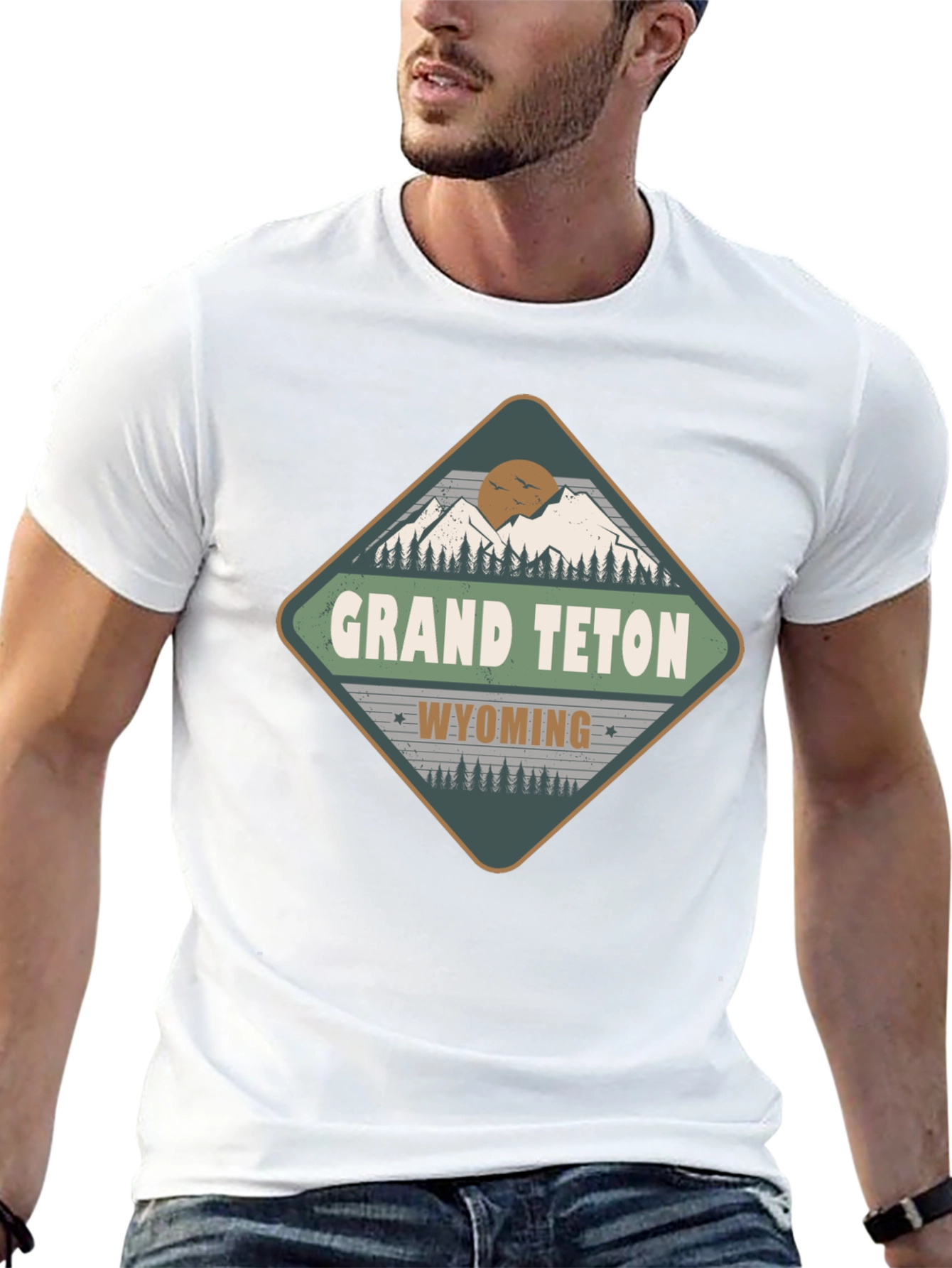 Grand Teton Wyoming Graphic Tee