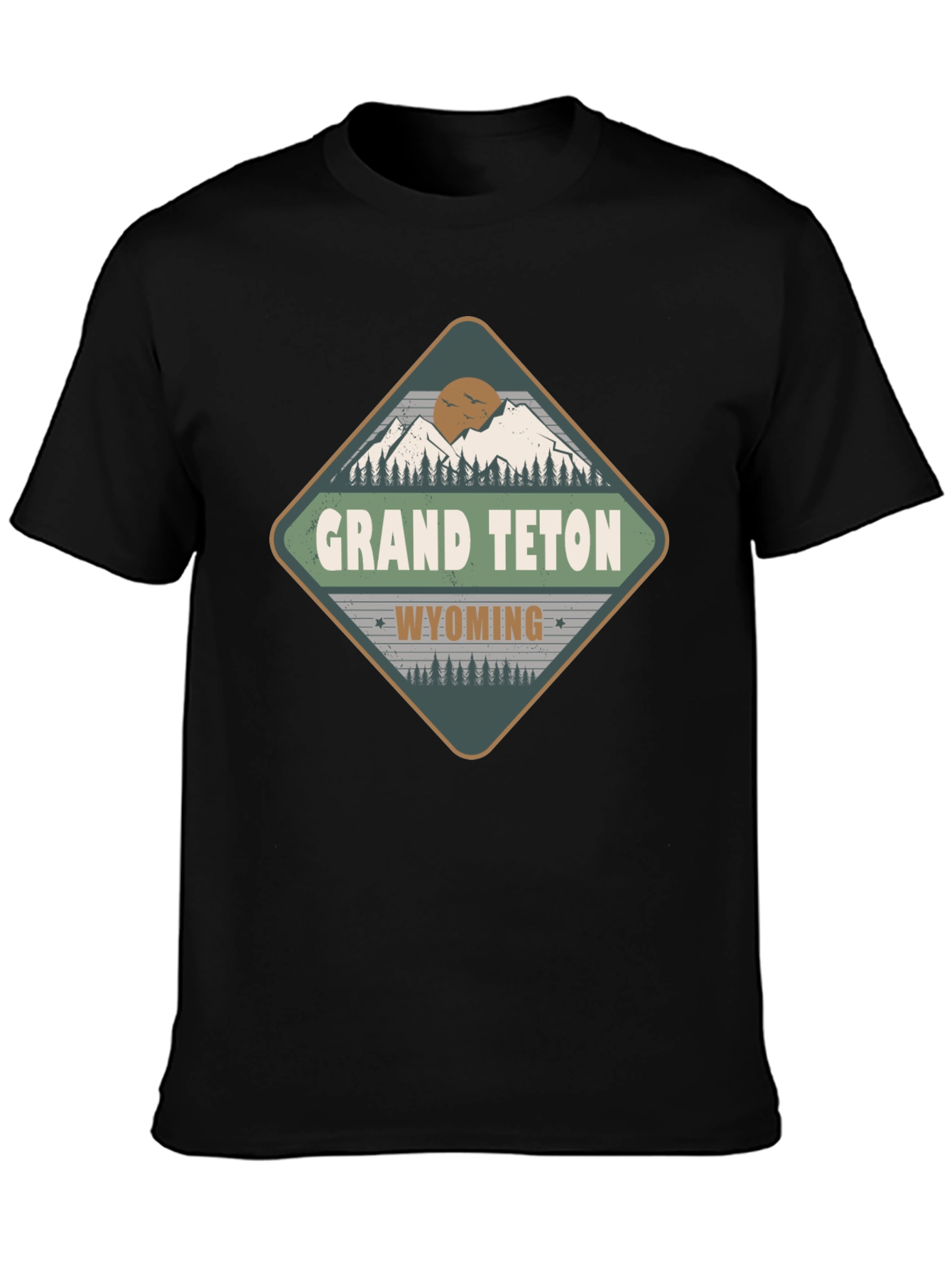 Grand Teton Wyoming Graphic Tee