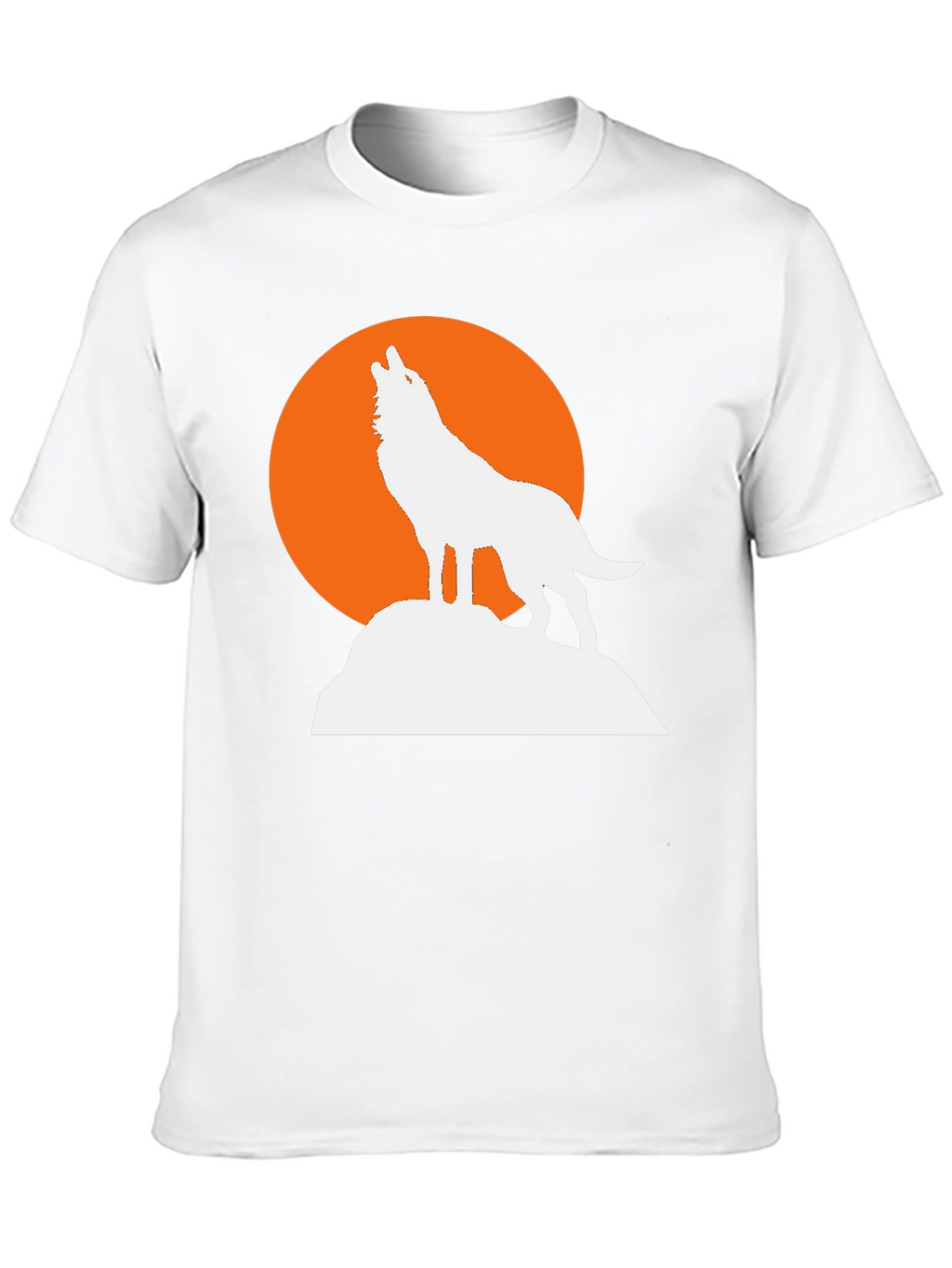 Wolf Moon Graphic Tee - Mens Black T-Shirt