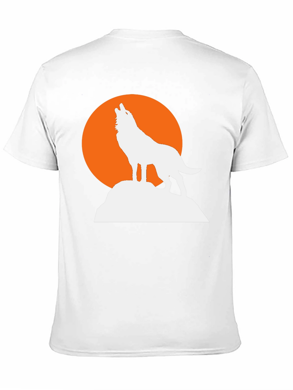 Wolf Moon Graphic Tee - Mens Black T-Shirt