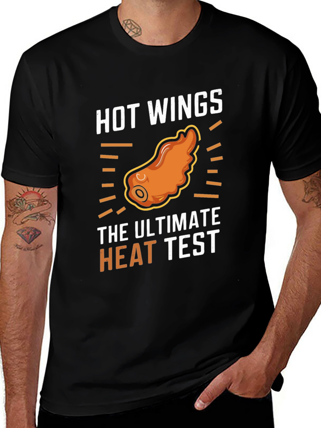 Hot Wings Ultimate Heat Test T-Shirt