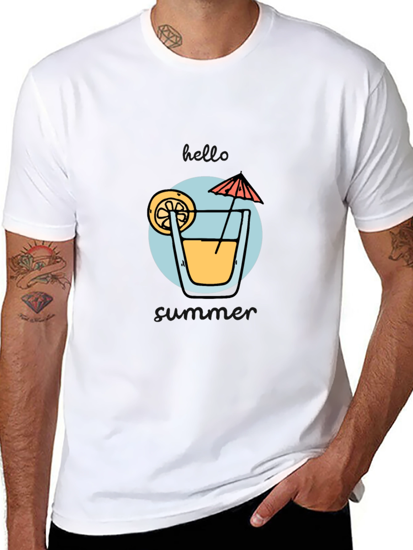 Summer Cocktail T-Shirt - Stylish Graphic Tee
