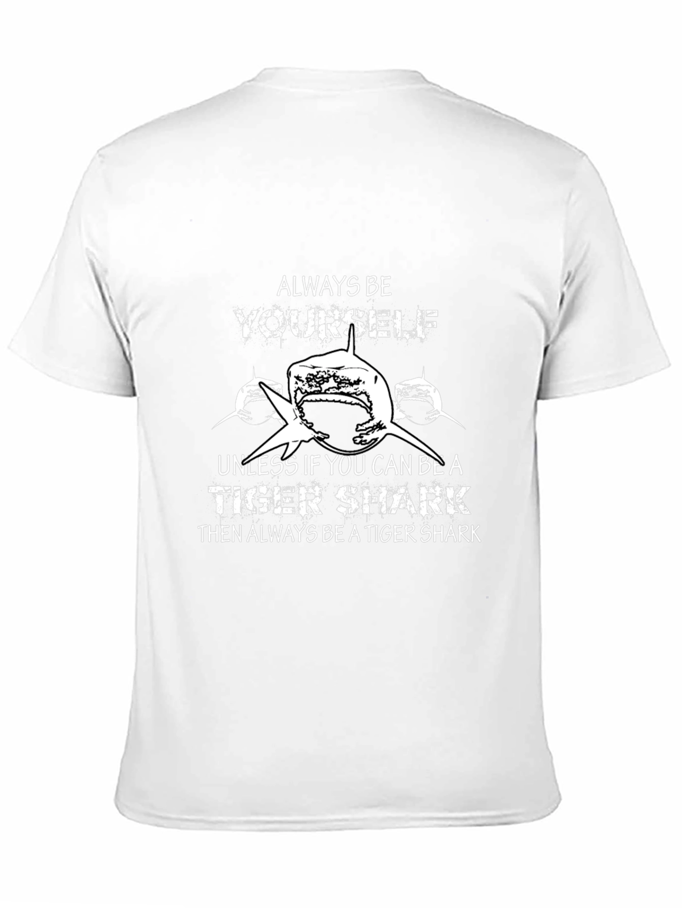 Tiger Shark Graphic Tee - Be Yourself T-Shirt