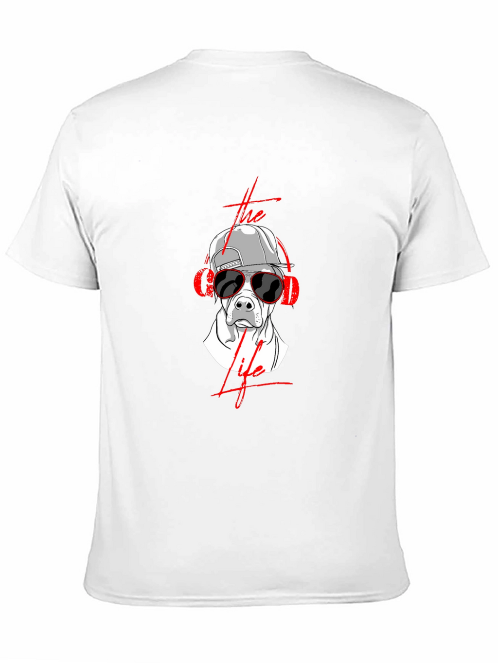 The Good Life Graphic Tee - Dog in Sunglasses