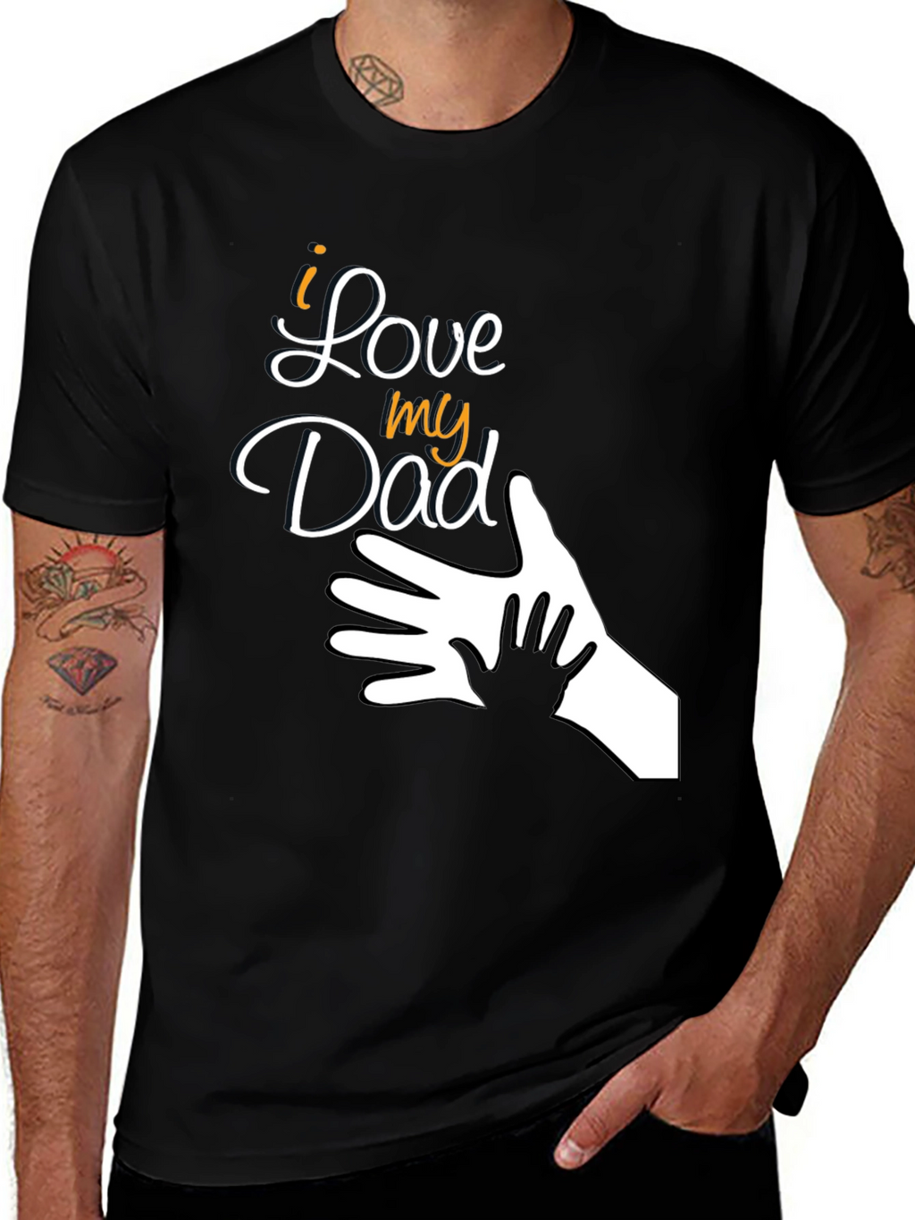I Love My Dad T-Shirt - Fathers Day Gift
