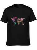 World Map Graphic Tee - Country Names T-Shirt
