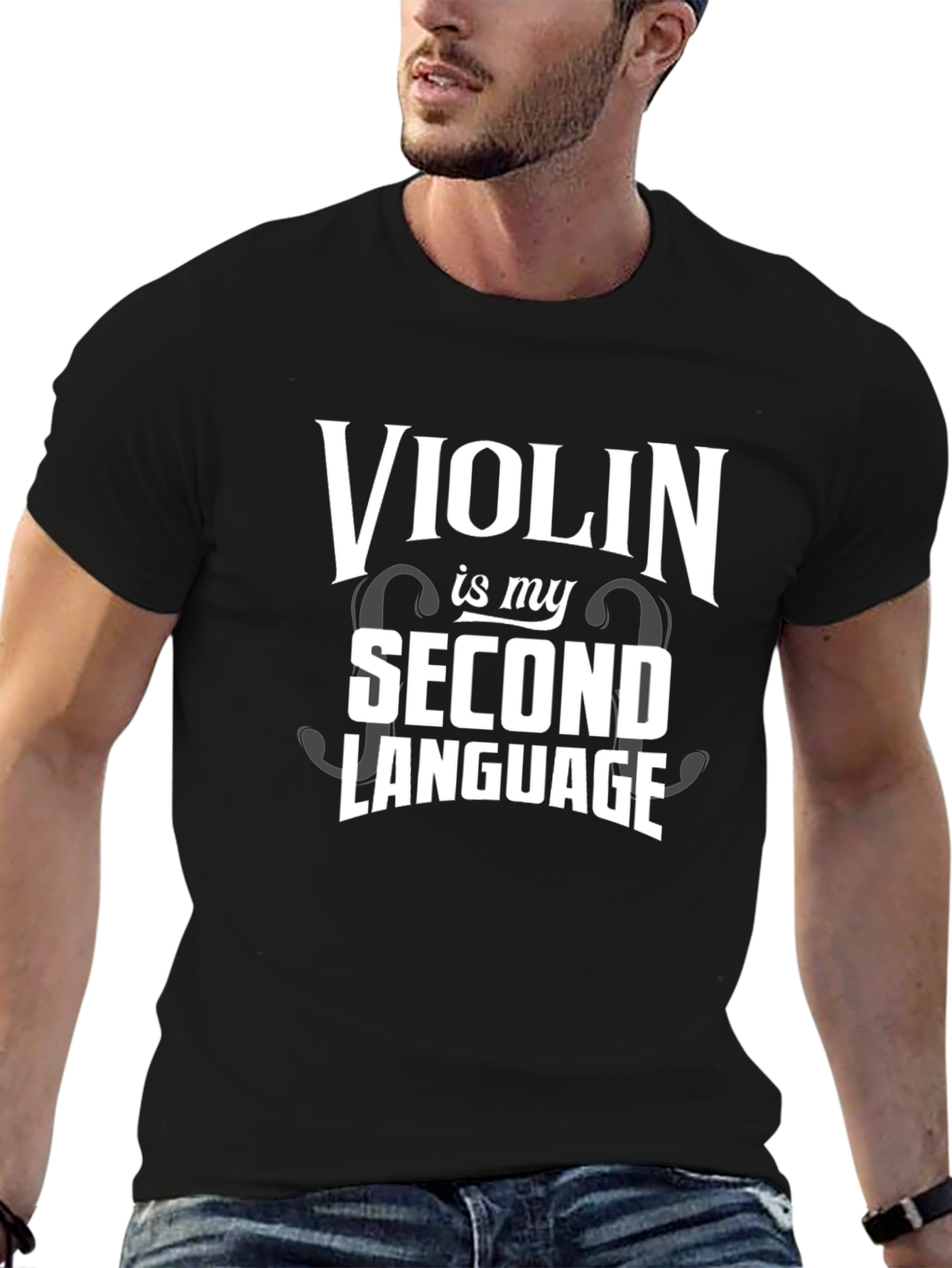 Violin Second Language T-Shirt - Musician Tee