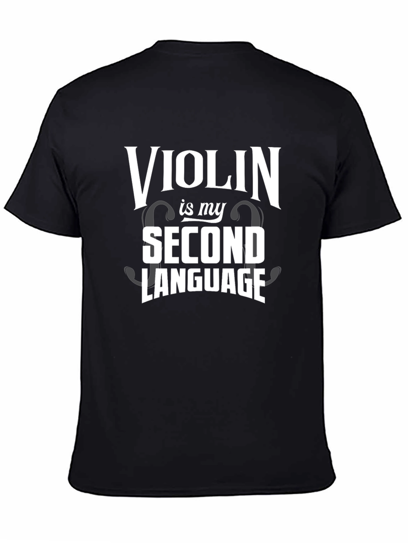 Violin Second Language T-Shirt - Musician Tee