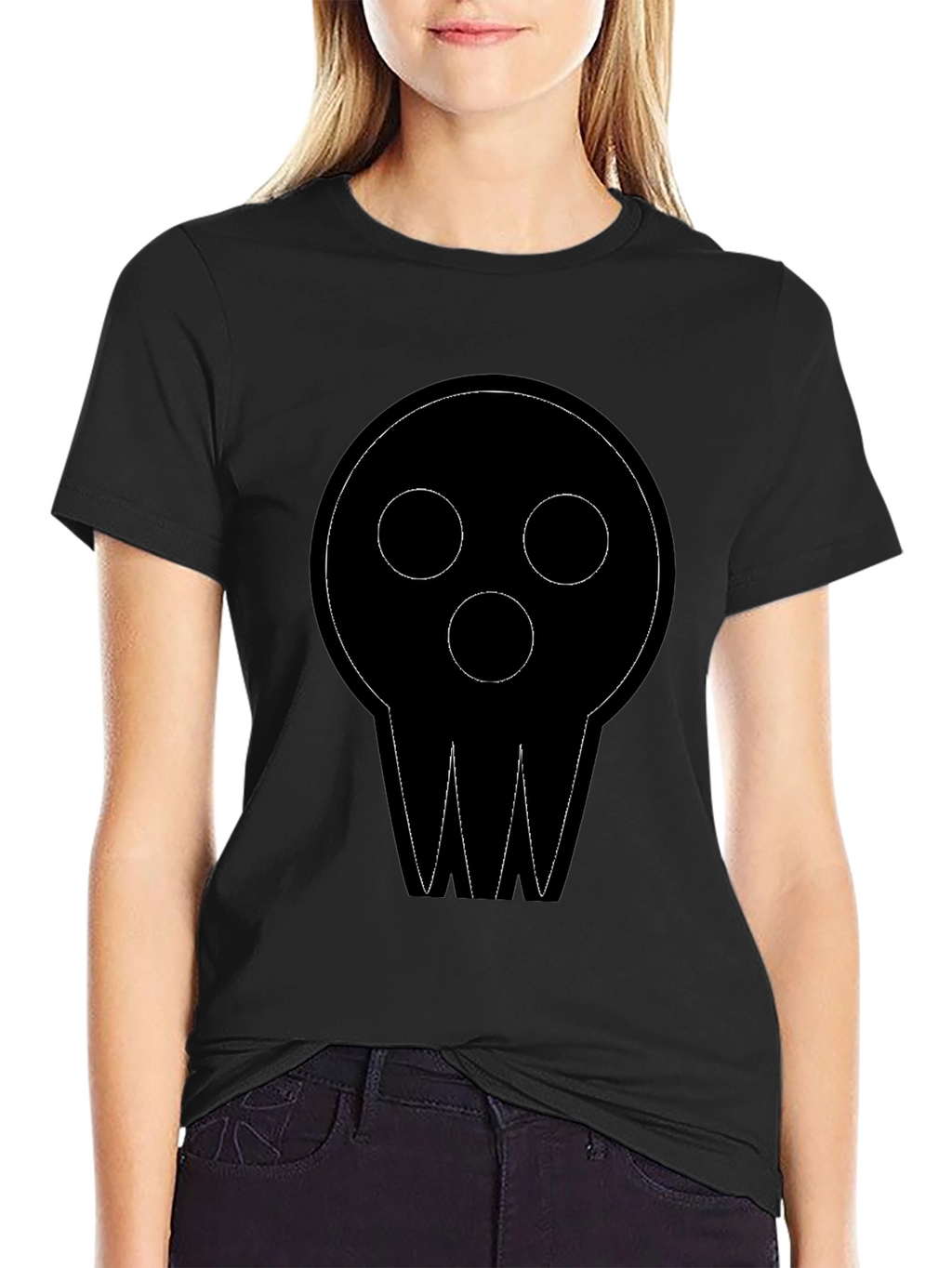 Skull Graphic Black T-Shirt | Casual Wear