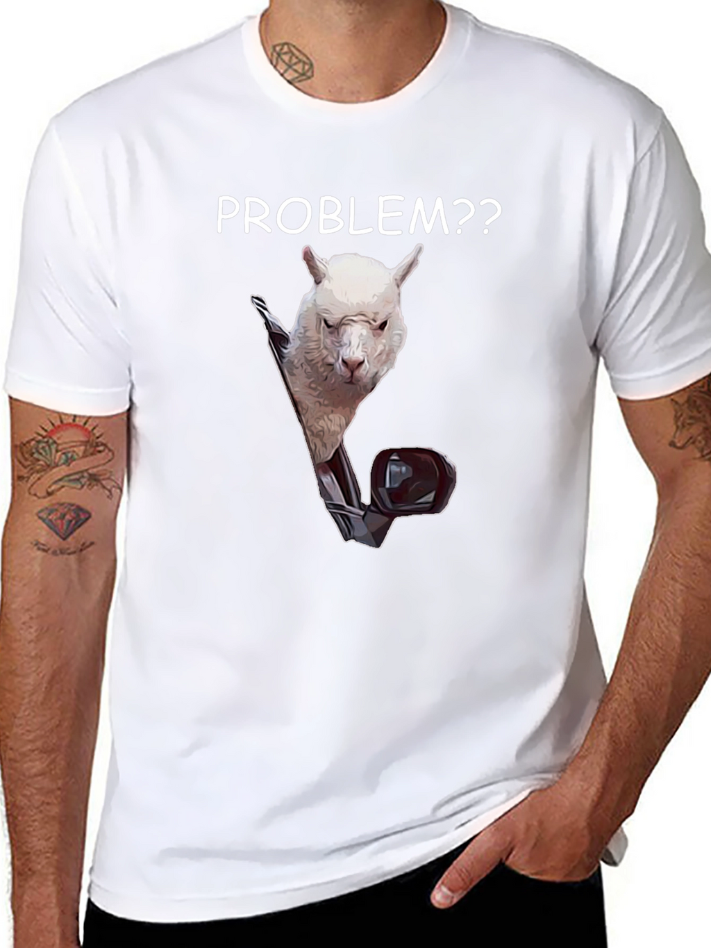 Problem Llama T-Shirt - Funny Animal Tee