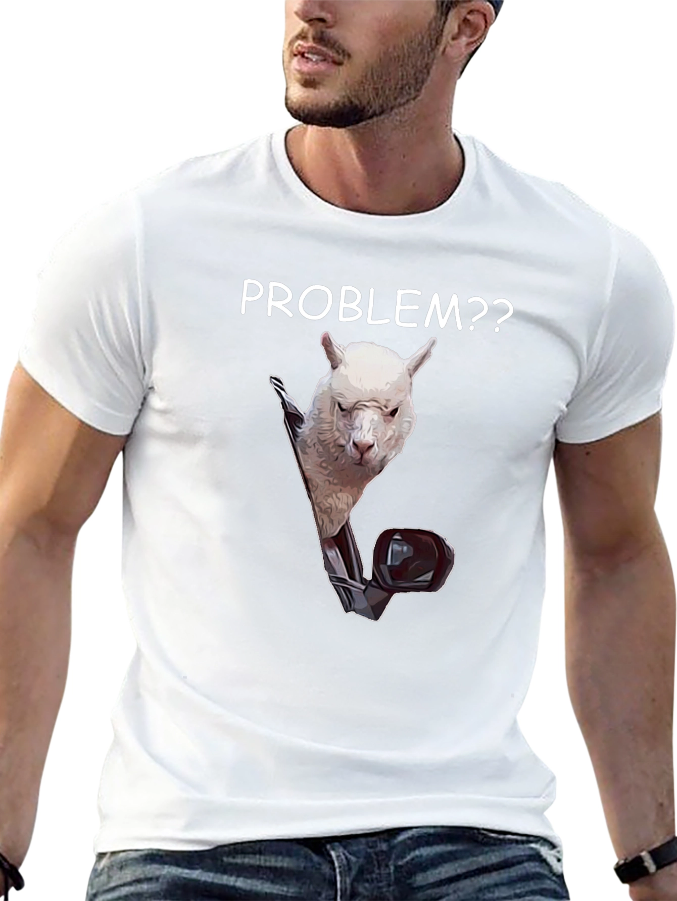 Problem Llama T-Shirt - Funny Animal Tee