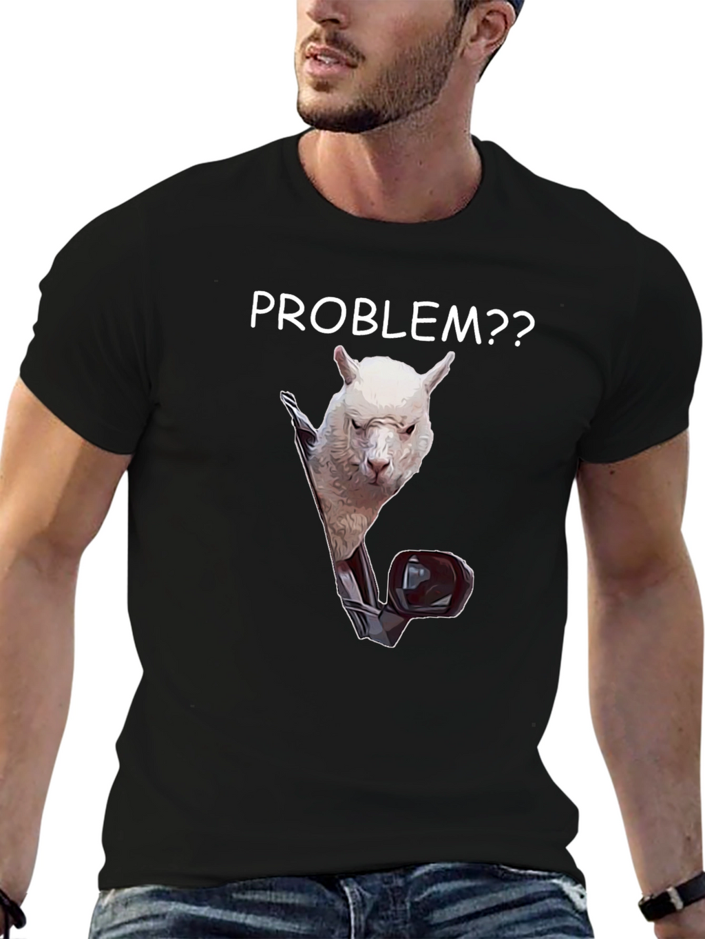 Problem Llama T-Shirt - Funny Animal Tee