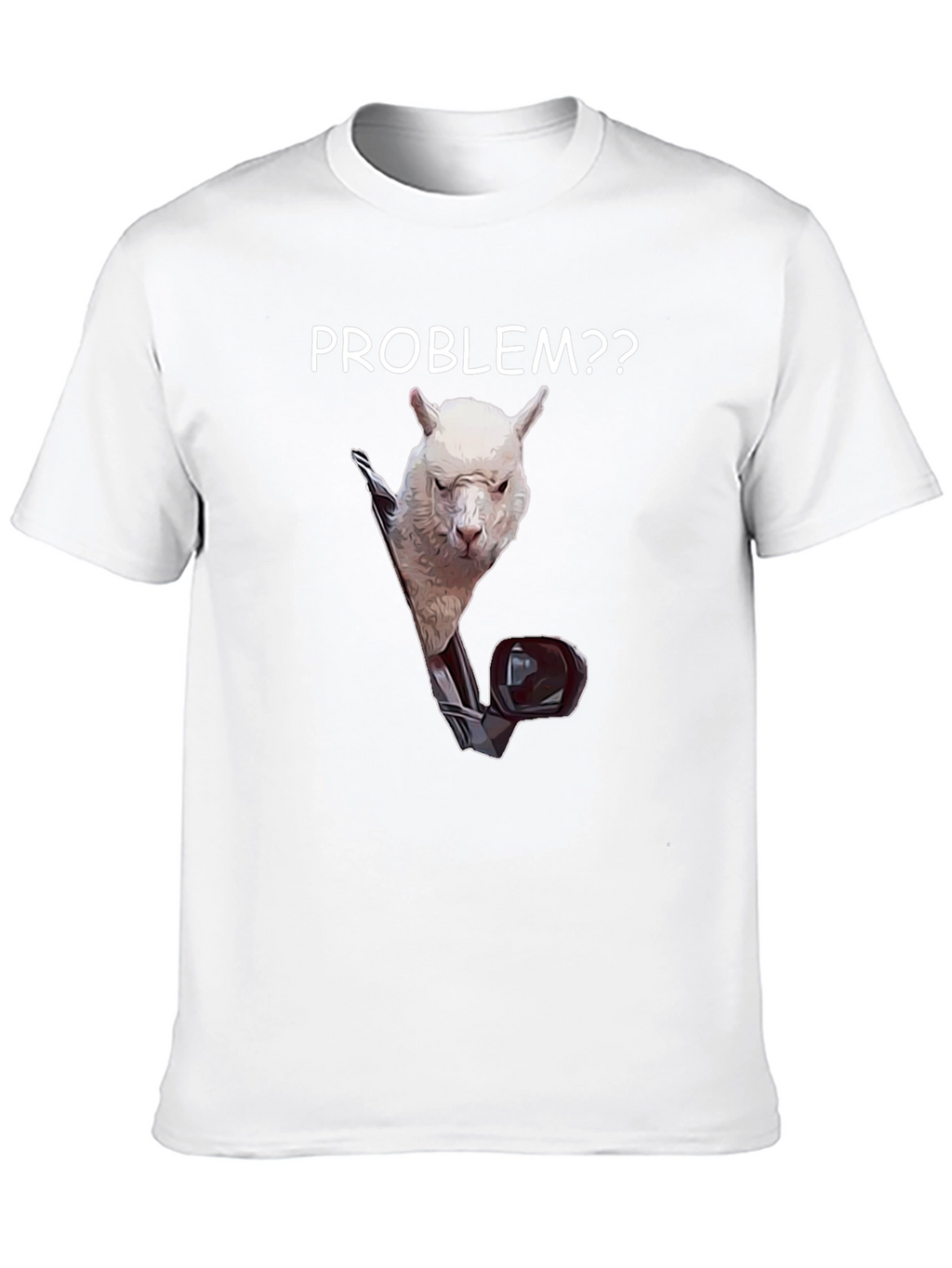 Problem Llama T-Shirt - Funny Animal Tee