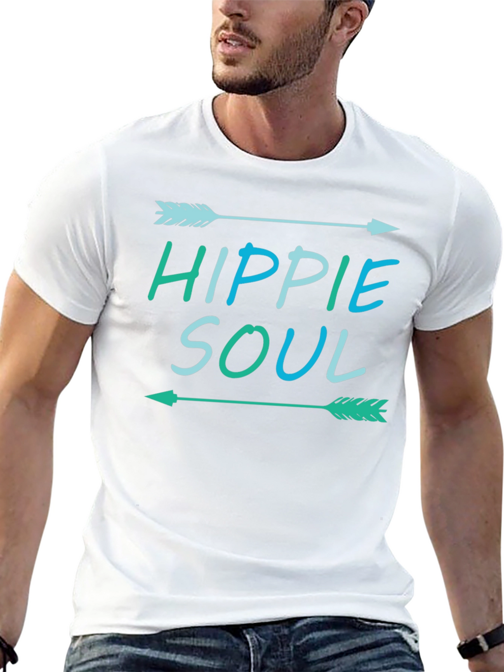 Hippie Soul Graphic Tee - Boho Style