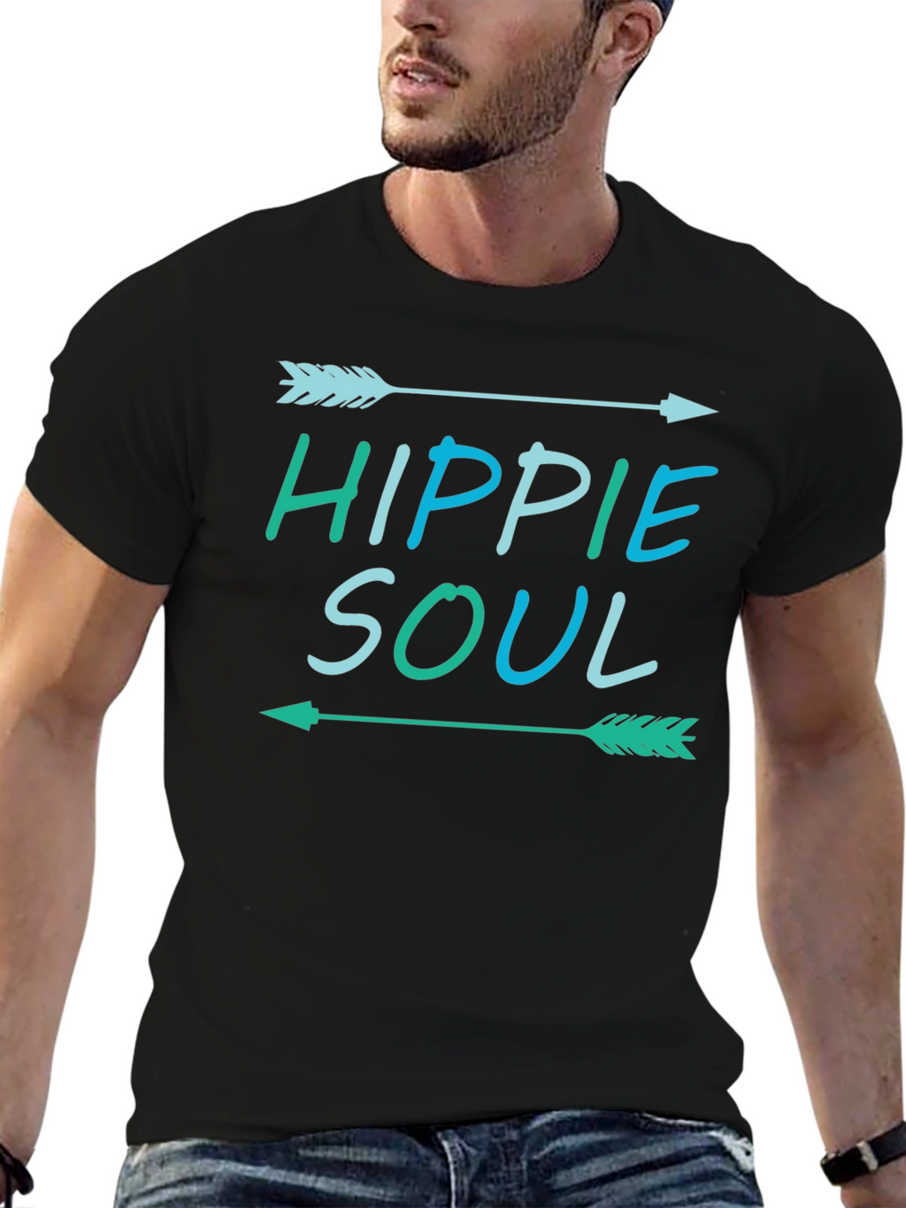 Hippie Soul Graphic Tee - Boho Style
