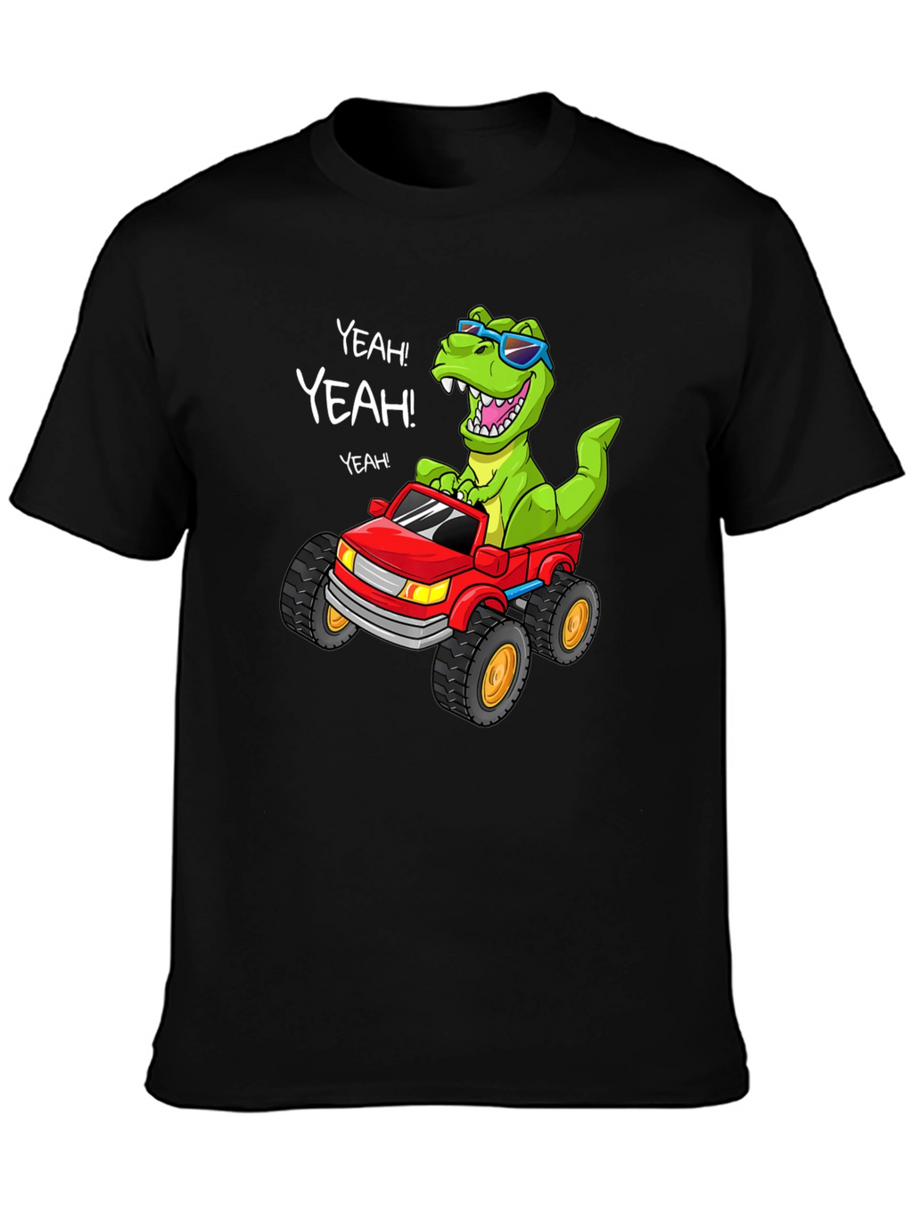 Dino Monster Truck T-Shirt