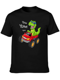 Dino Monster Truck T-Shirt