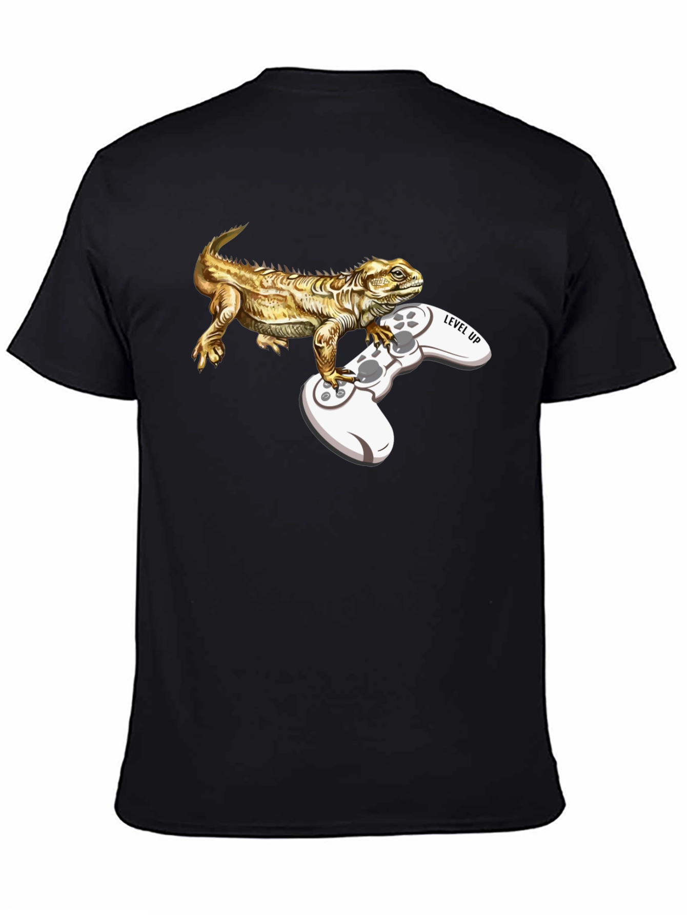 Level Up Lizard Gamer T-Shirt