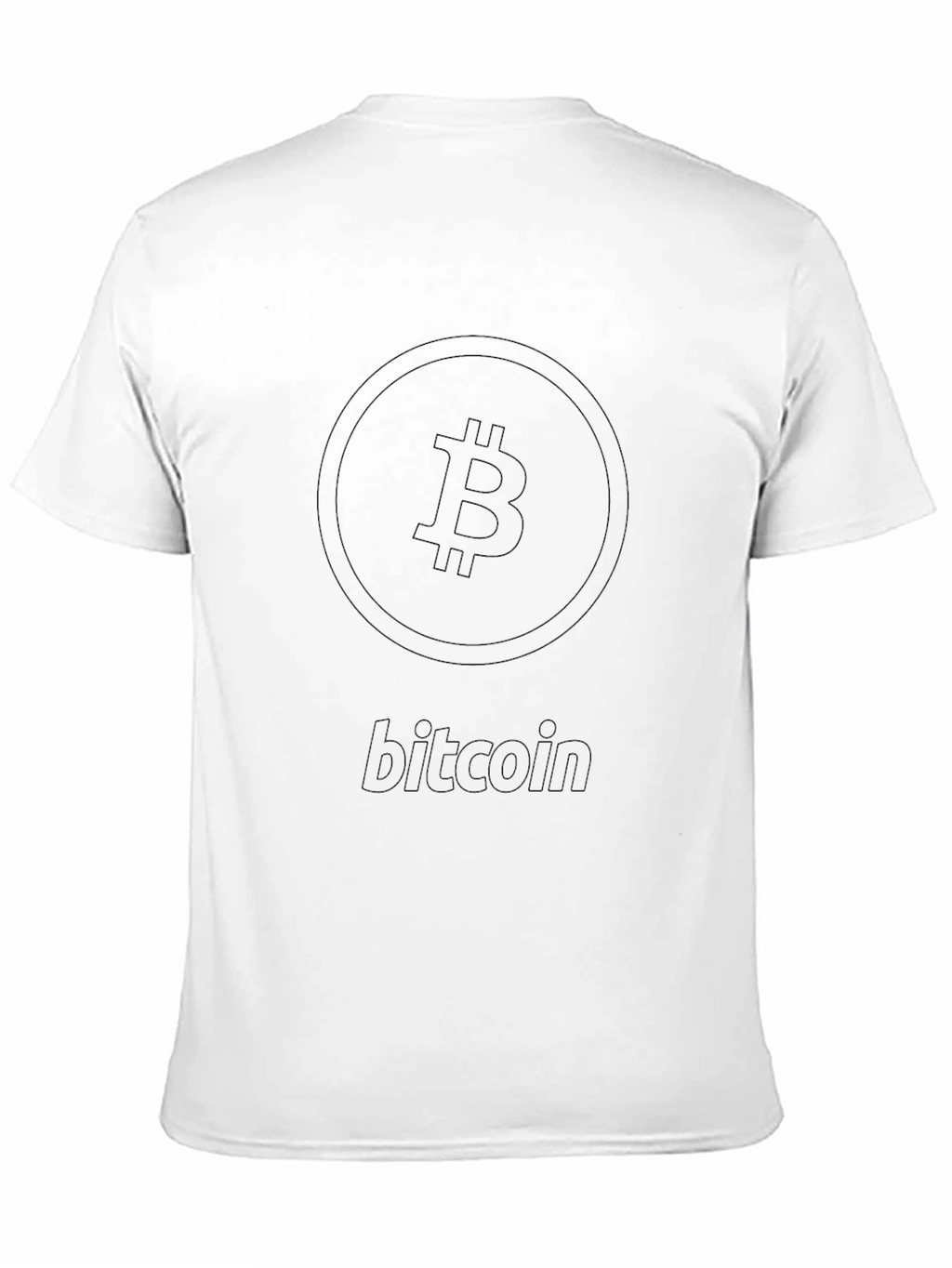 Bitcoin Black T-Shirt - Crypto Currency Tee