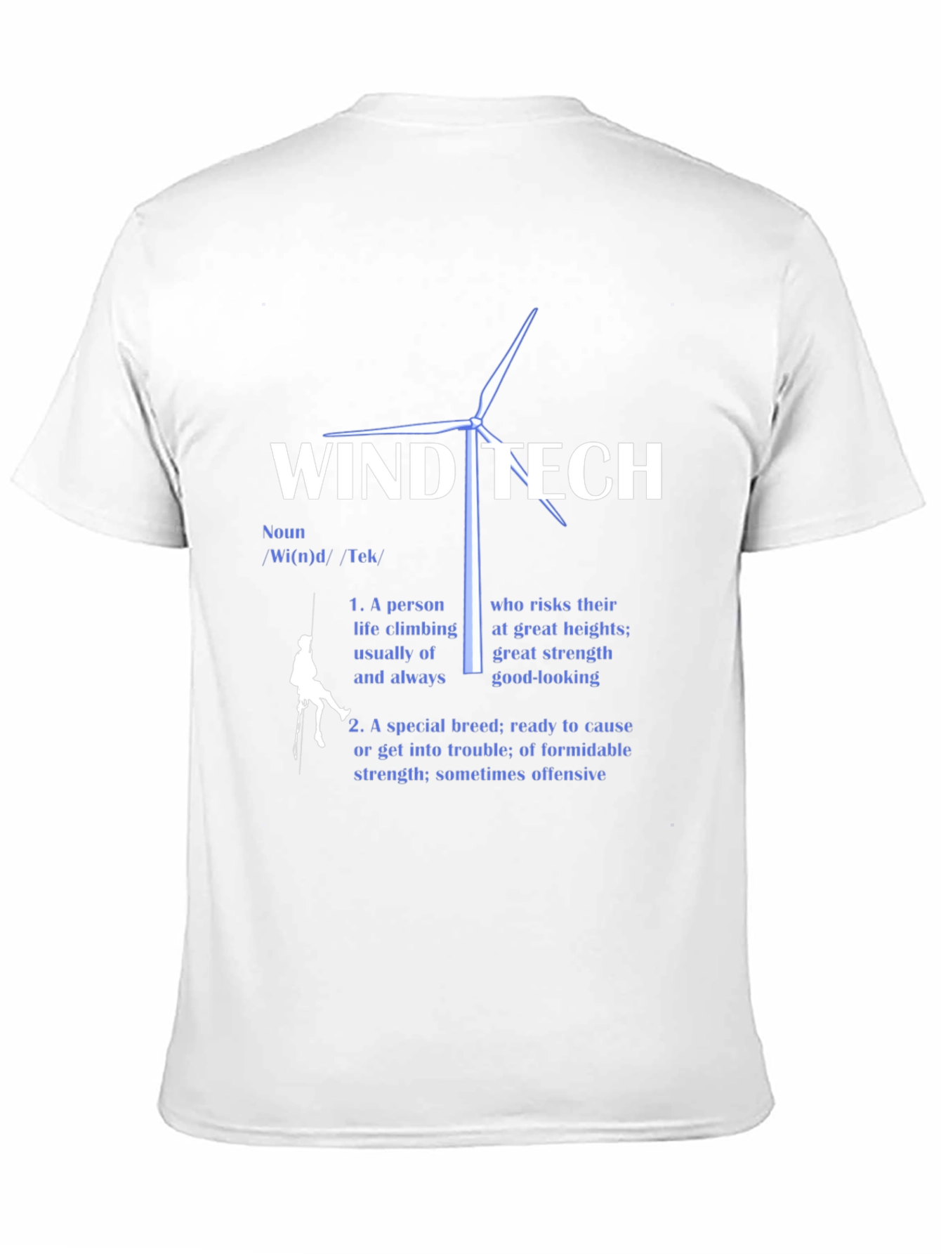 Wind Tech Definition Black T-Shirt