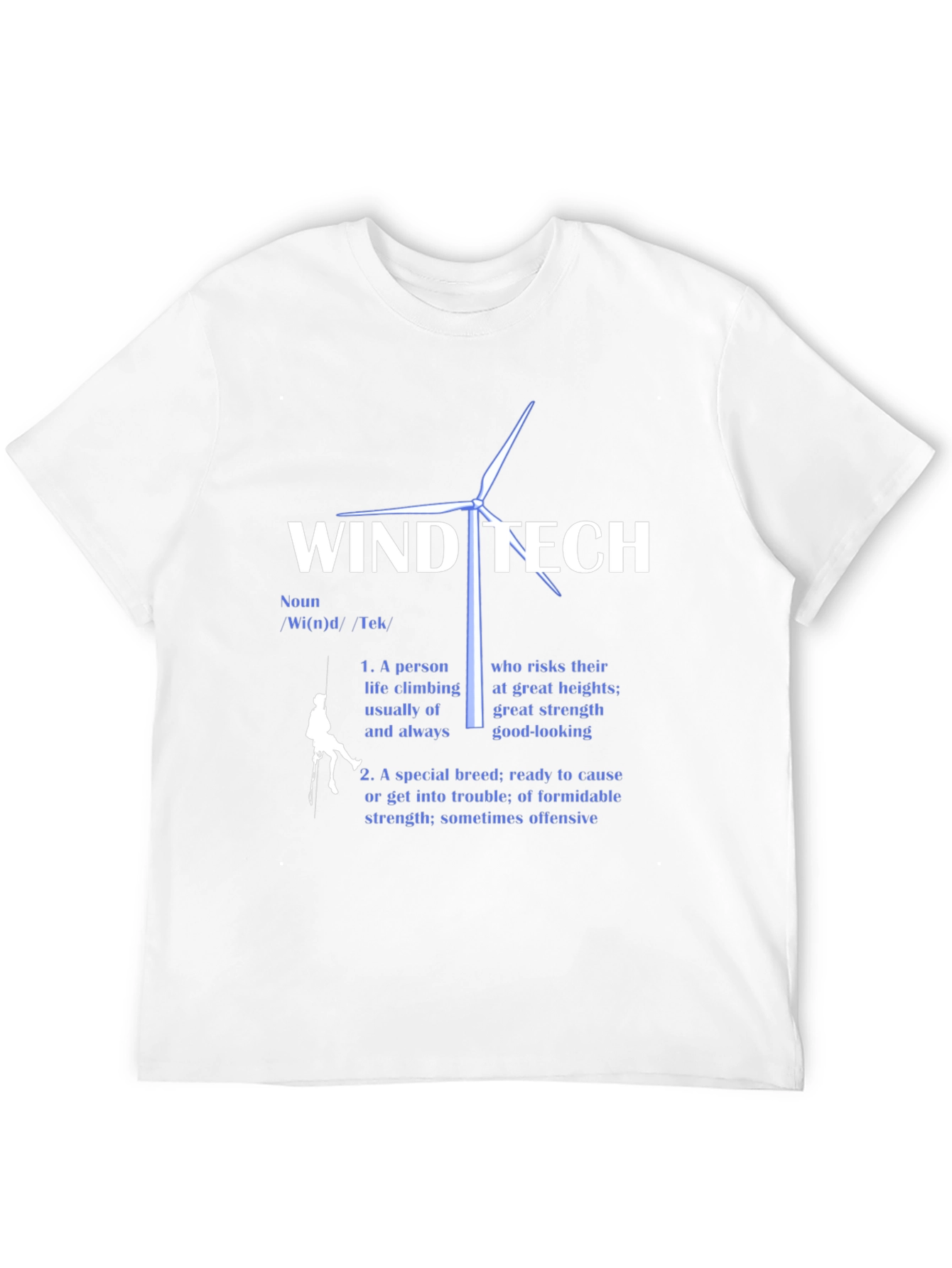 Wind Tech Definition Black T-Shirt