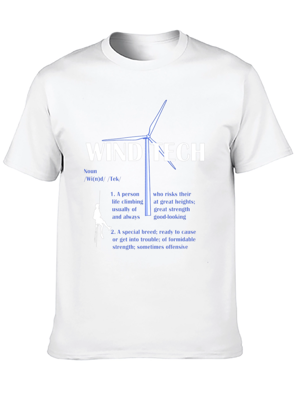 Wind Tech Definition Black T-Shirt