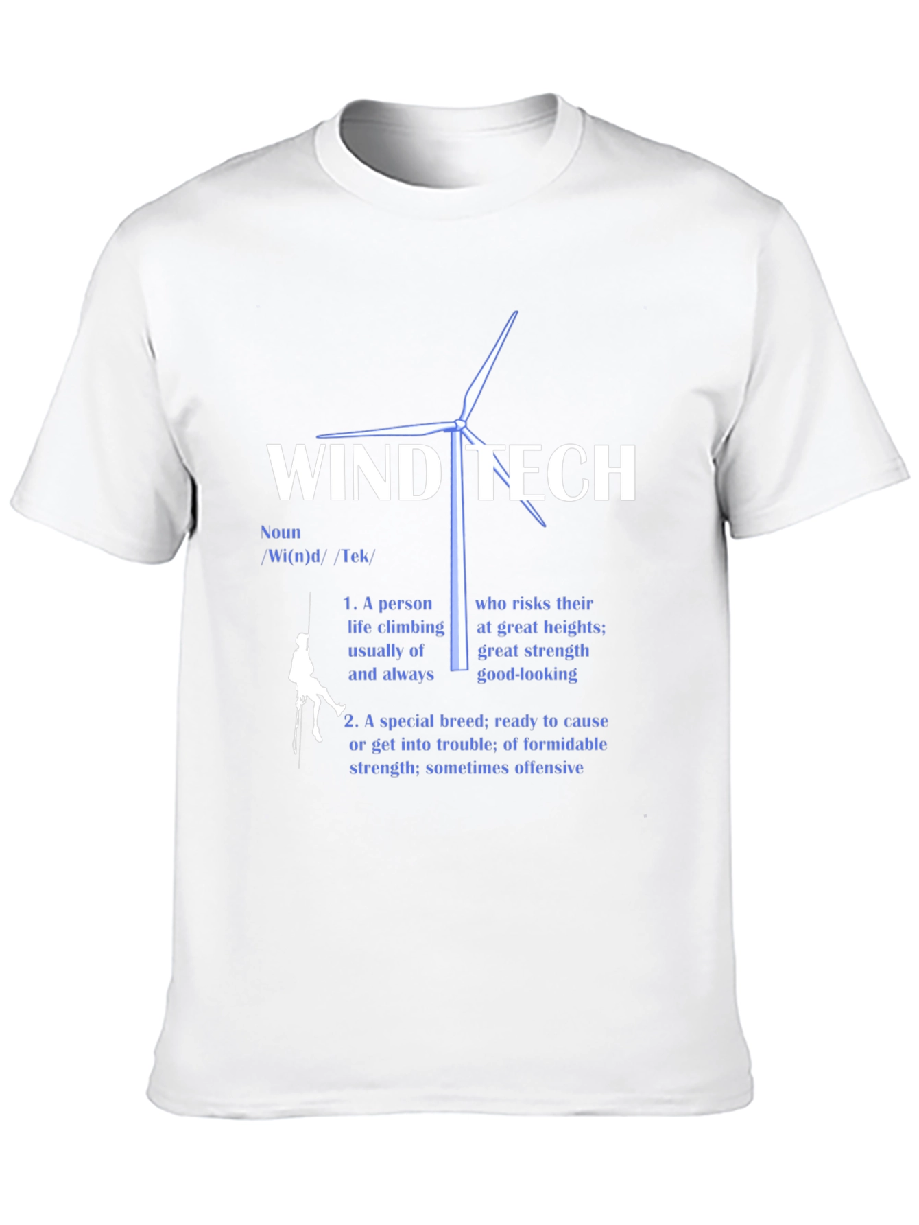 Wind Tech Definition Black T-Shirt