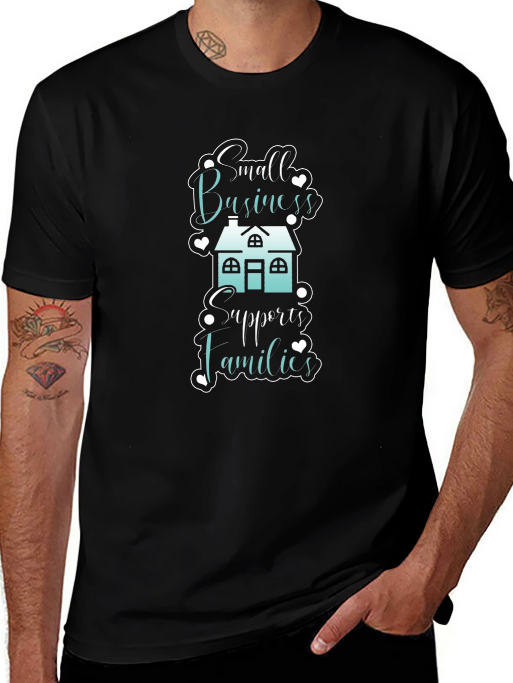 Small Business Supports Families T-Shirt