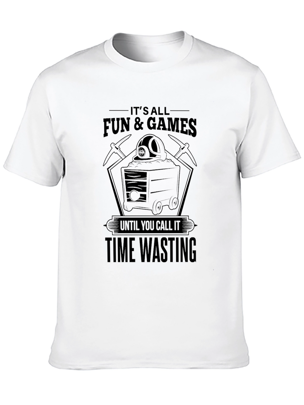 Fun & Games Time Wasting Graphic Tee